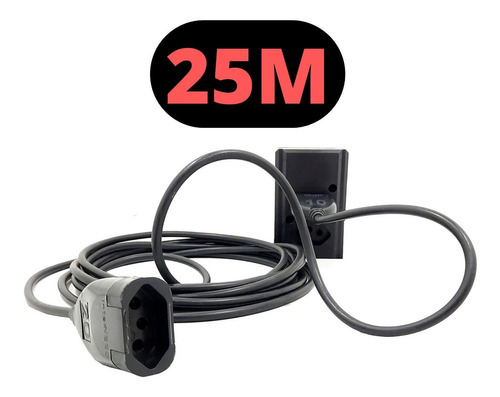 Extensão Para Liquidificador E Batedeira Industrial 25m Cor Preto 127V/220V