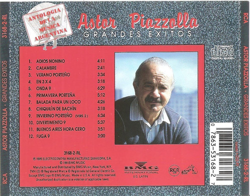 Cds Astor Piazzolla Ennio Morricone Combo 3x1 (precio Real) (Usado)
