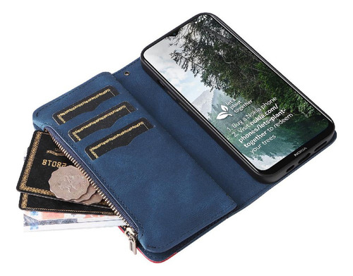 Funda Protectora Kickstand Para Nokia G10/g20 Nueve Ranuras