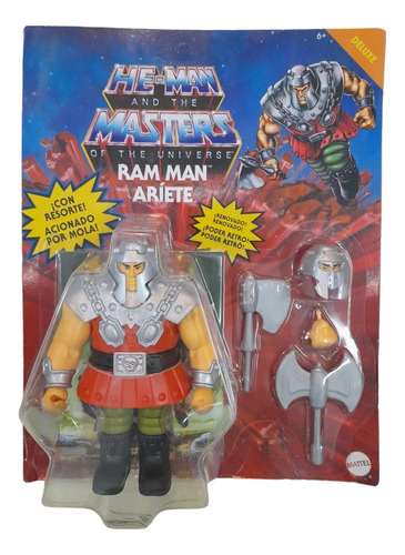 Motu Origins Ran Man / Ariete Mattel - He-man  Eternia Store