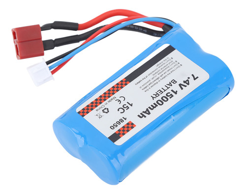 Batería De Iones De Litio Rc Car 18650, 7,4 V, 1500 Mah, Aju