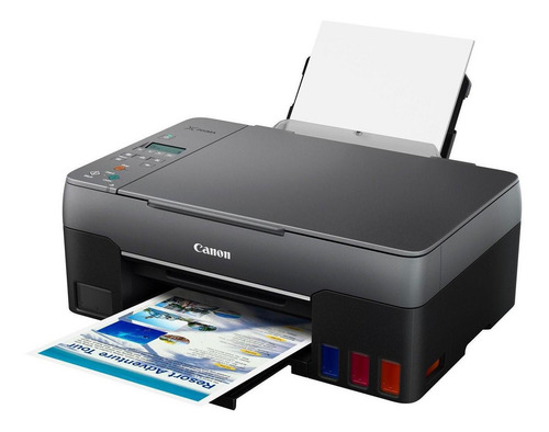 Imagen 2 de 4 de Impresora a color multifunción Canon Pixma G3160 con wifi negra 110V/220V