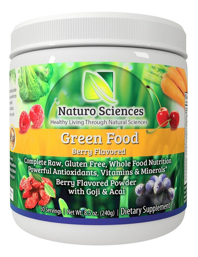 Naturo Ciencias Naturales Verdes - Completa Entera Cruda Del