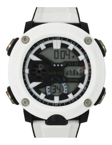 Reloj Digital Para Hombre Militar Sport Sumergible Led