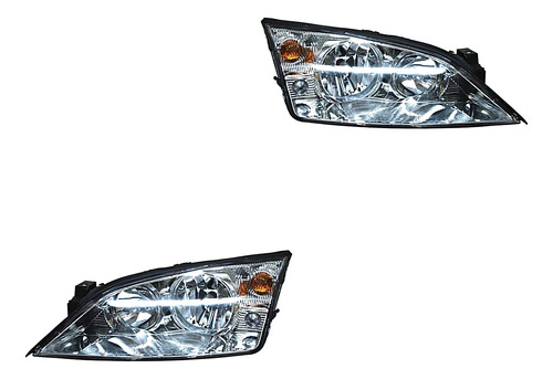 Par De Faros Ford Mondeo 2001-2002-2003-2004-2005-2006-2007