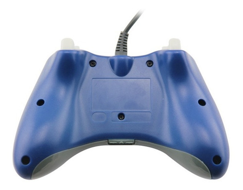 Joystick Mando Control Con Cable Xbox 360 Compatible Azul