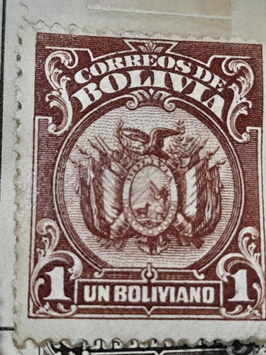 Estampilla             Correos De Bolivia        0528     A3