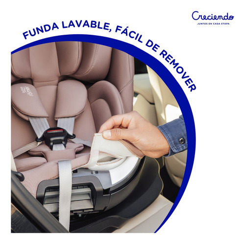 Butaca Auto Bebé Britax Romer Swivel Rotación 360 Con Isofix