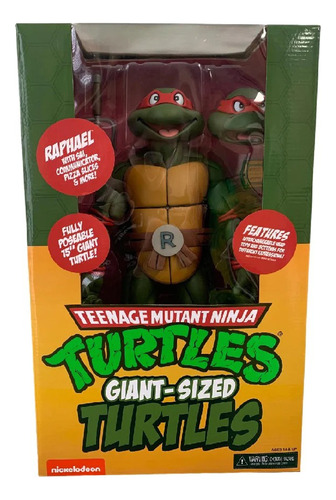 Figura Raphael - Tmnt Tortugas Ninja - 1/4 Scale Giant Size