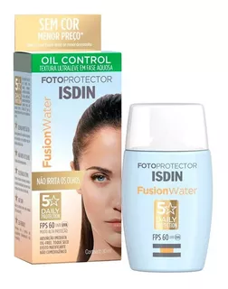 Fotoprotector Isdin Fusion Water Fps 60 30ml 5 Stars