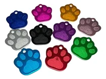 Comprar 12 Placas Identificación Para Mascota Aluminio Anodizado Hue