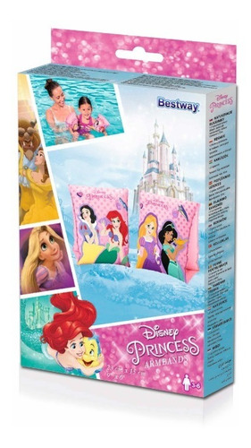 Imagen 3 de 6 de Flotadores De Brazos De Princesas Disney Para Niñas Natación
