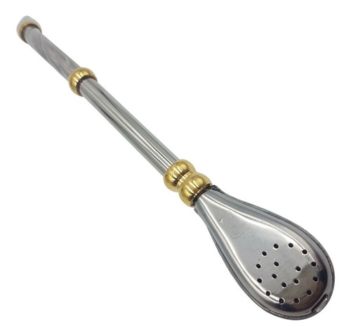 Bombilla Acero Inoxidable Con Filtro Desarmable X 1 Unidades