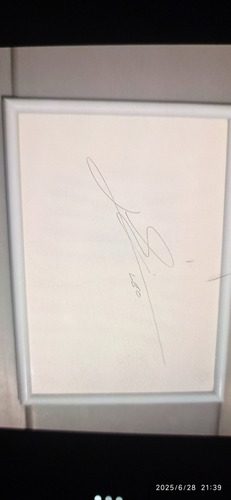 Original Firma Messi Autografo (Usado)