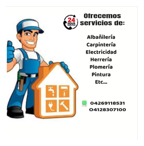 Servicios Albañilería Albañil Electricidad Plomería Pintura 