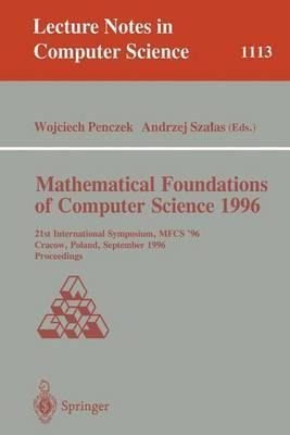 Libro Mathematical Foundations Of Computer Science 1996 :...