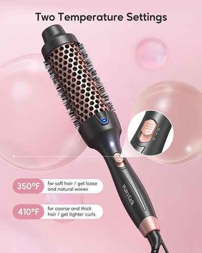 Cepillo Térmico Wavytalk Pro Para Un Aspecto Reventado De 4