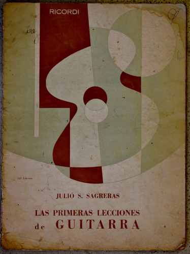 Partituras Guitarra: Sagreras 1as Lecc., Clásicos, F.sor C/u (Usado)