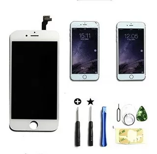 Blanco iPhone 6 Mas 55 Pulgadas Retina Lcd Pantalla Tactil D