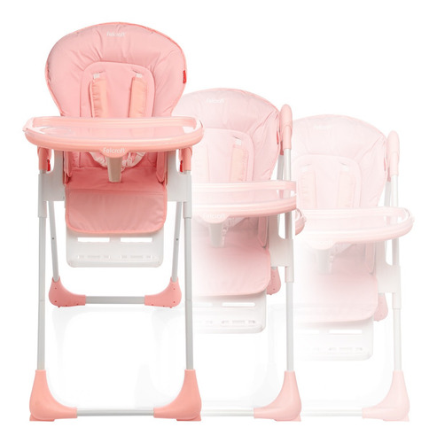 Imagen 1 de 9 de Silla De Comer Bebe Plegable Reclinable Alturas