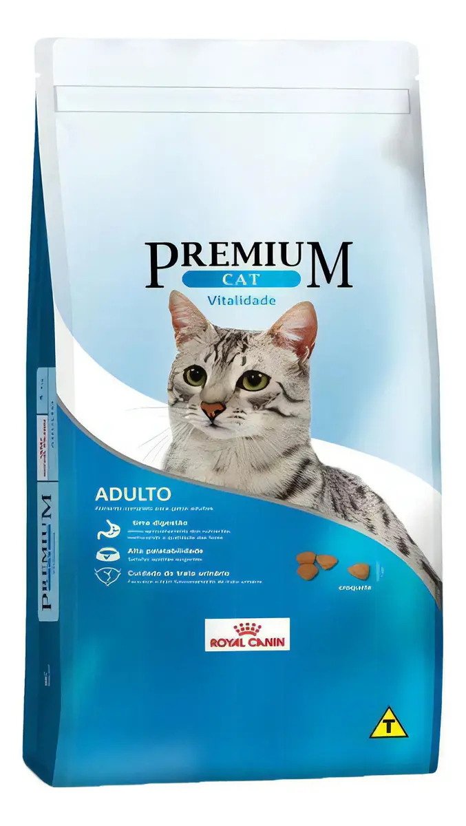 Ração Royal Canin Premium Gatos Adulto Vitalidade 1 Kg