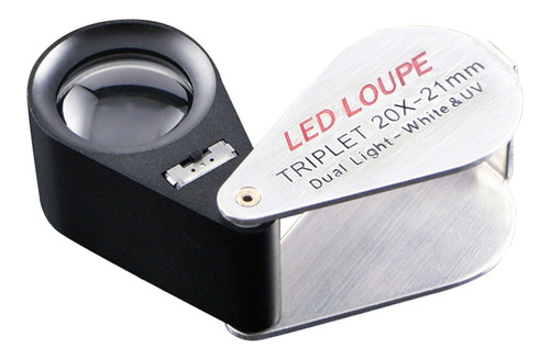 Lupa Para Joyeria Portatil C/ Led Gain Express Gm21