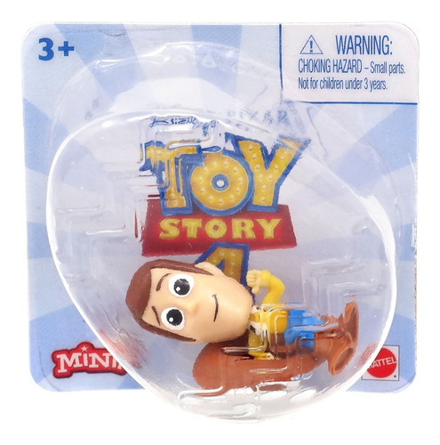 Mini Figura De Woody Toy Story Por Mattel