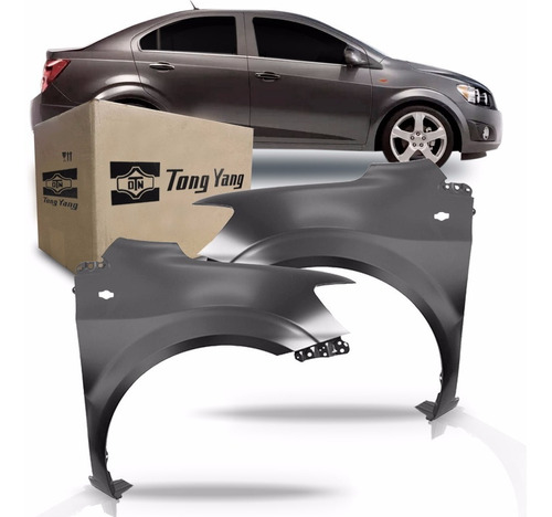 Paralama Chevrolet Sonic 2012 2013 2014 2015 Tong Yang