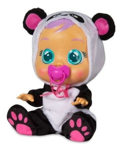 Imagem 5 de 5 de Boneca Pandy Chora Lágrimas De Verdade Cry Babies Multikids