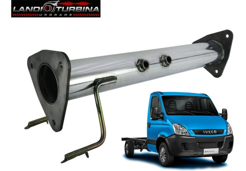 Downpipe Iveco Daily 70c17 Turbo Diesel Escape 3 Polegadas