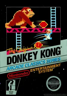 Cuadros Donkey Kong Arcade Poster Bastidor Nintendo 19x25cm