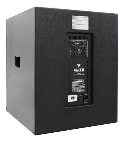 Subwofer Activo Profesional Elite De 18 Electrovoice Color Negro