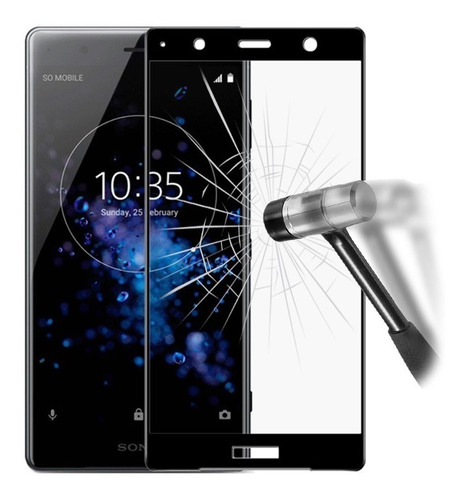 Vidrio Templado Sony Xperia  Xz2 Premium  Cubierta Completa