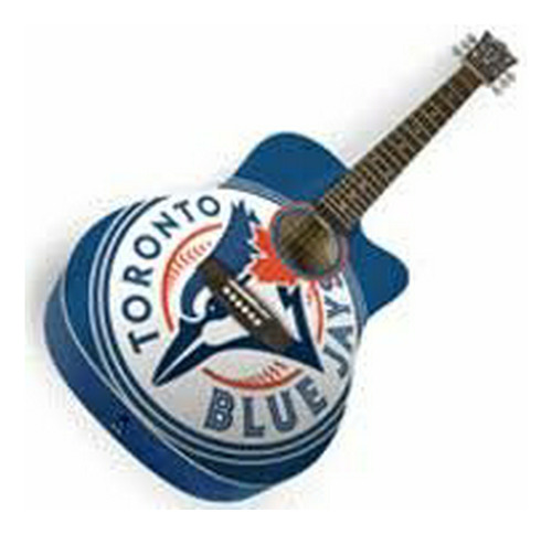 Guitarra Acústica Toronto Blue Jays.