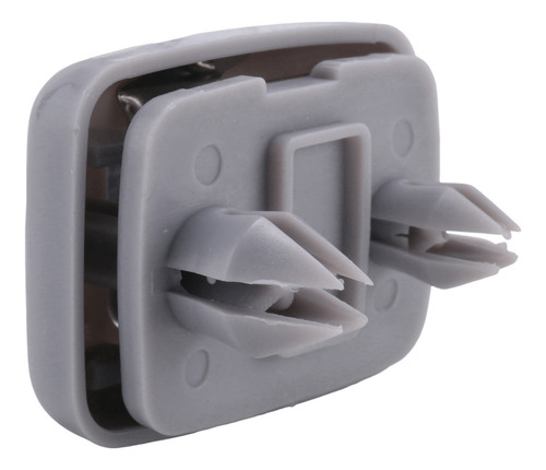 4 Ganchos Con Clip Para Parasol Interior, Color Gris, Para A