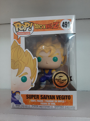 Funko Pop! Animation Dragon Ball Z Vegito 491 (Usado)
