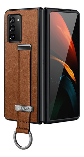 Funda Textura Pc+cuero Para Samsung Galaxy Z Fold2