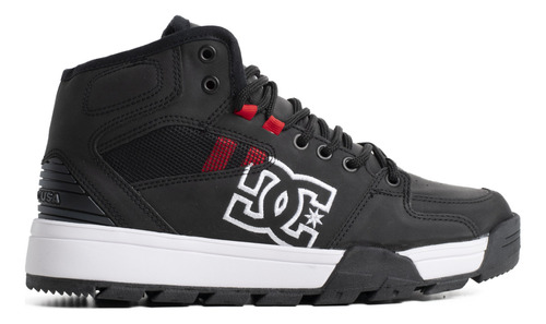 Zapatillas Dc Versatile Hi Hombre Moda Negro