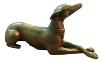 Comprar Estatuilla Perro Galgo En Bronce Con Averias 15cm Largo