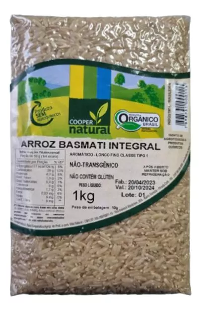 Primeira imagem para pesquisa de arroz basmati