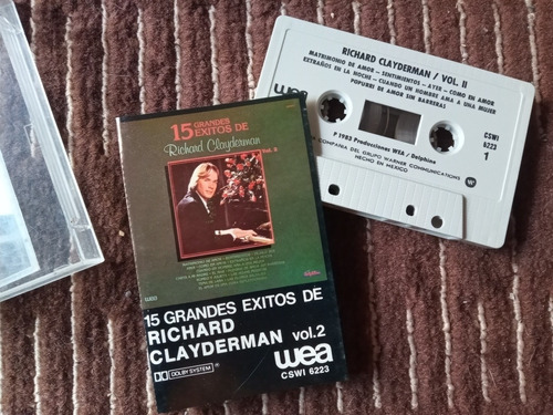 Richard Clayderman Casette 15 Grandes Exitos Vol. 2