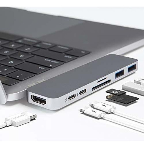 Hyperdrive Usb C Hub, El Mejor Adaptador De Doble Hub 