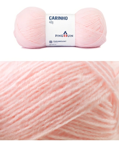 Lã Pingouin Carinho 40g Tex 200 Cor 0301 - Baby