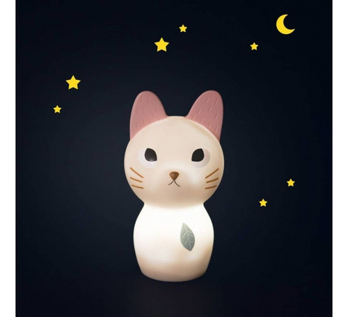 Abajur - Gato Rosa - Moulin Roty