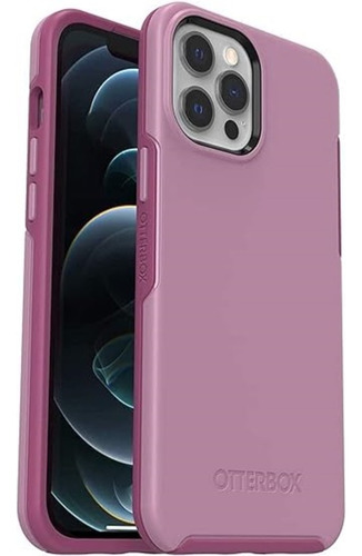 Funda Case For iPhone 12 Otterbox Symmetry Morado Antishock