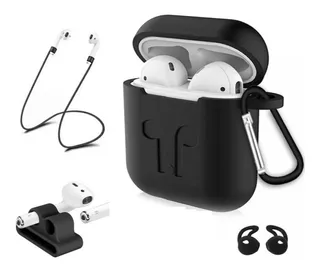 Protector Funda Case + Arnes + Correa Para Apple AirPods 1 , 2 Generacion