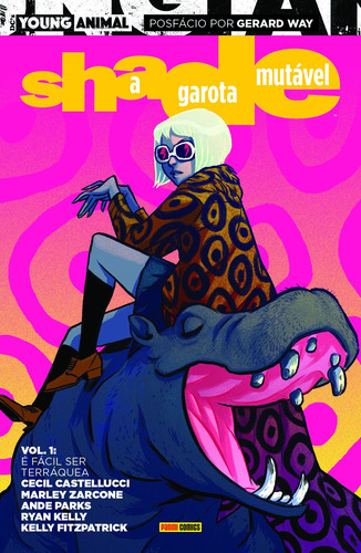 Shade, A Garota Mutável Vol. 1, de Castellucci, Cecil. Editora Panini Brasil LTDA, capa dura em português, 2019