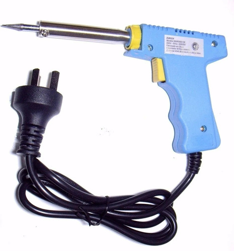 Imagen 1 de 3 de Soldador Tipo Pistola Zurich 40/80w Punta Ceramica Premium