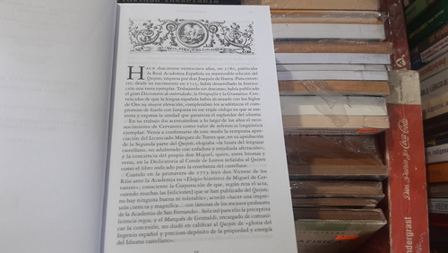 Imagen 4 de 5 de Don Quijote De La Mancha Cervantes Real Academia