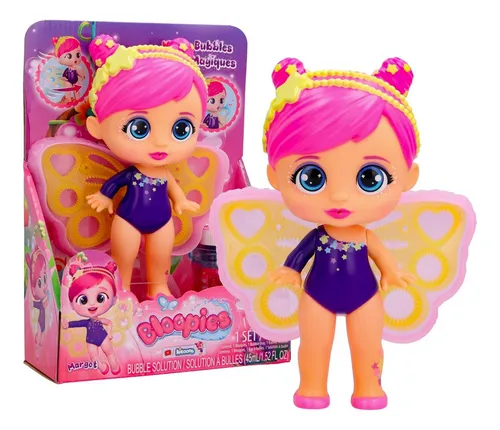 comprar Muñeca Bloopies Alas Burbujas Magicas ELG 87804